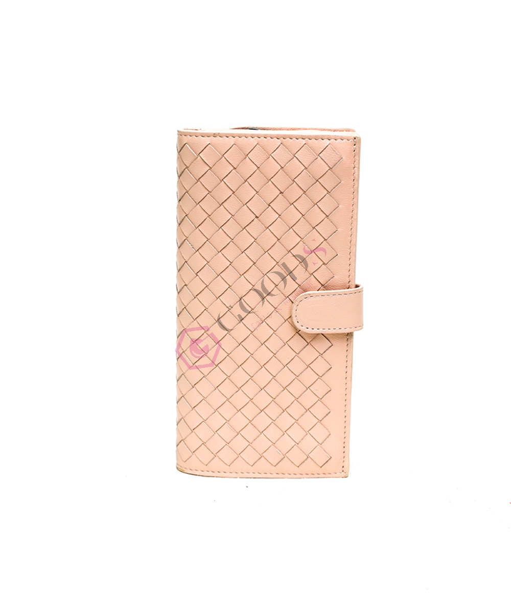 Snap Fastener Large Women’s Wallet