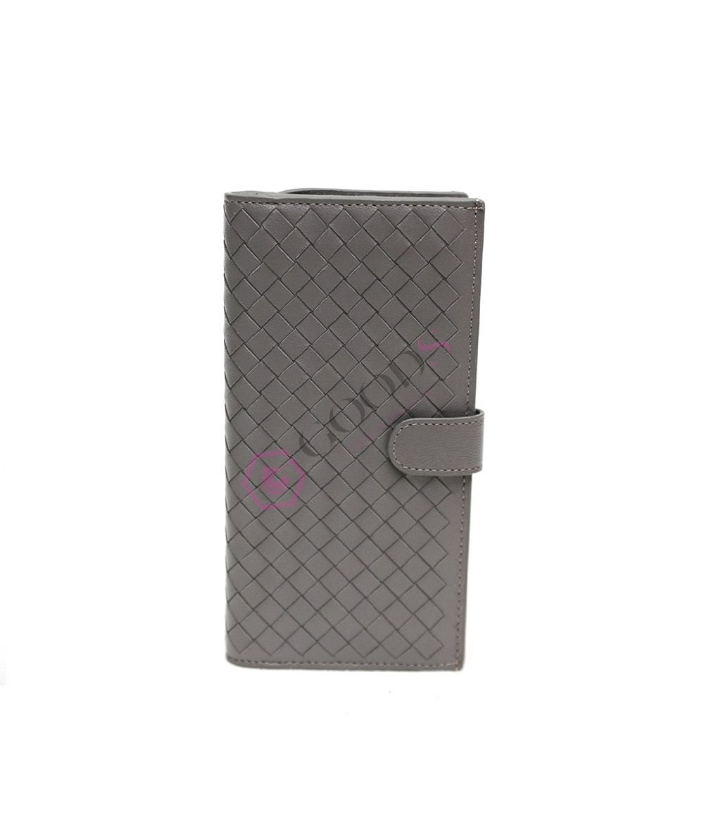 Snap Fastener Large Women’s Wallet