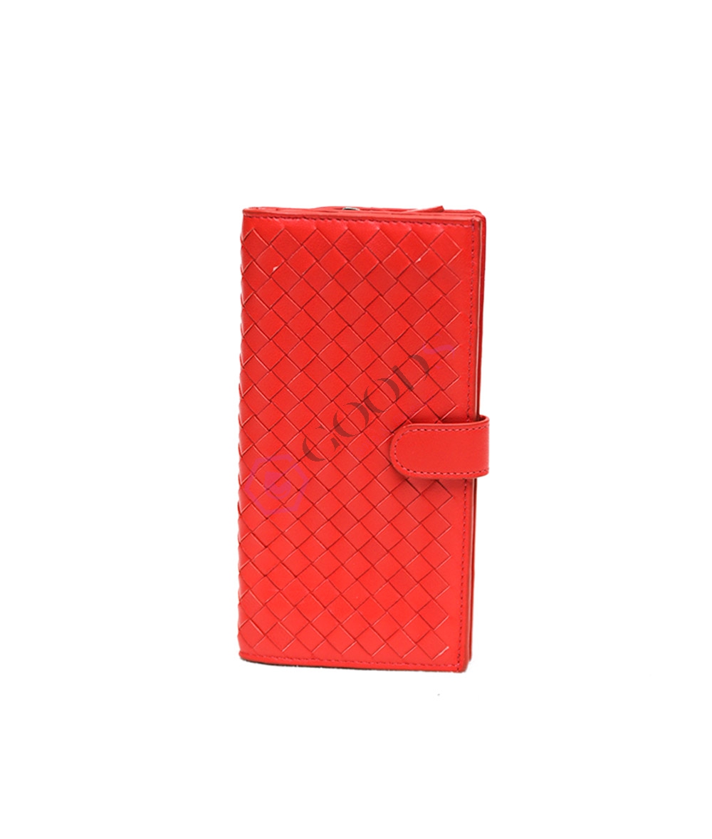 Snap Fastener Large Women’s Wallet