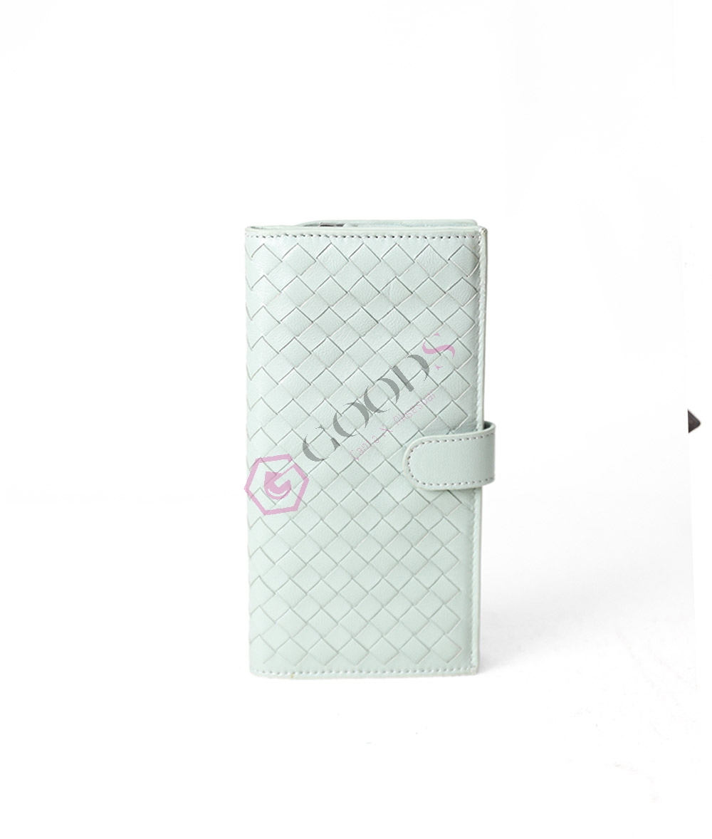 Snap Fastener Large Women’s Wallet