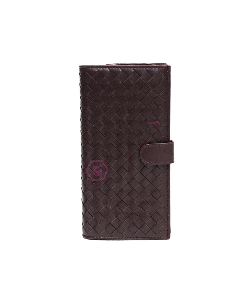 Snap Fastener Large Women’s Wallet