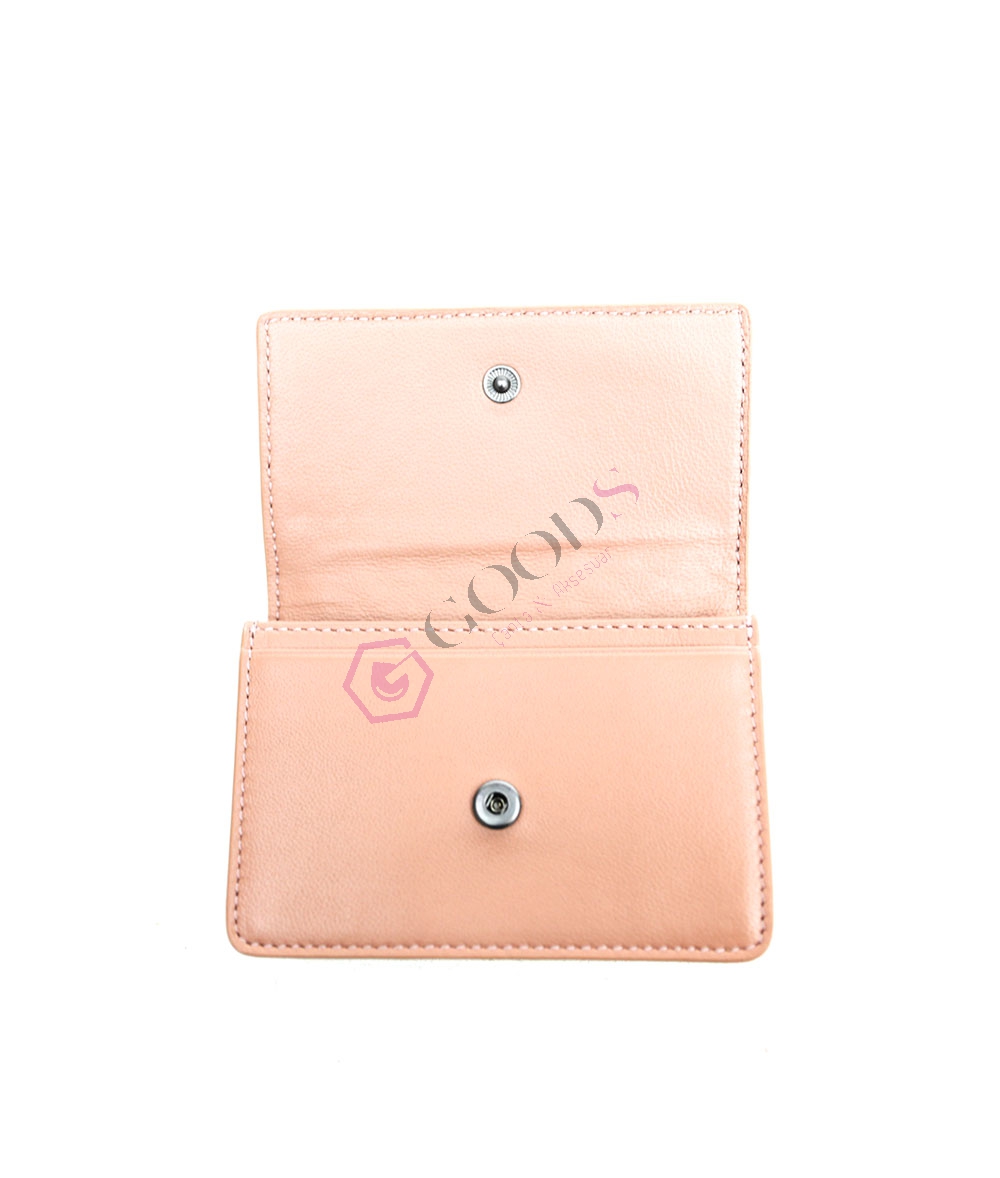 Covered Female Credit Card Holder