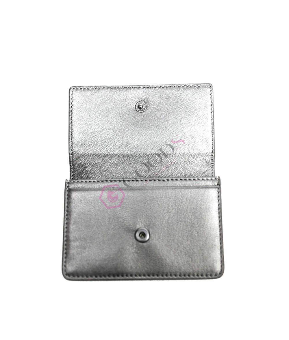 Covered Female Credit Card Holder