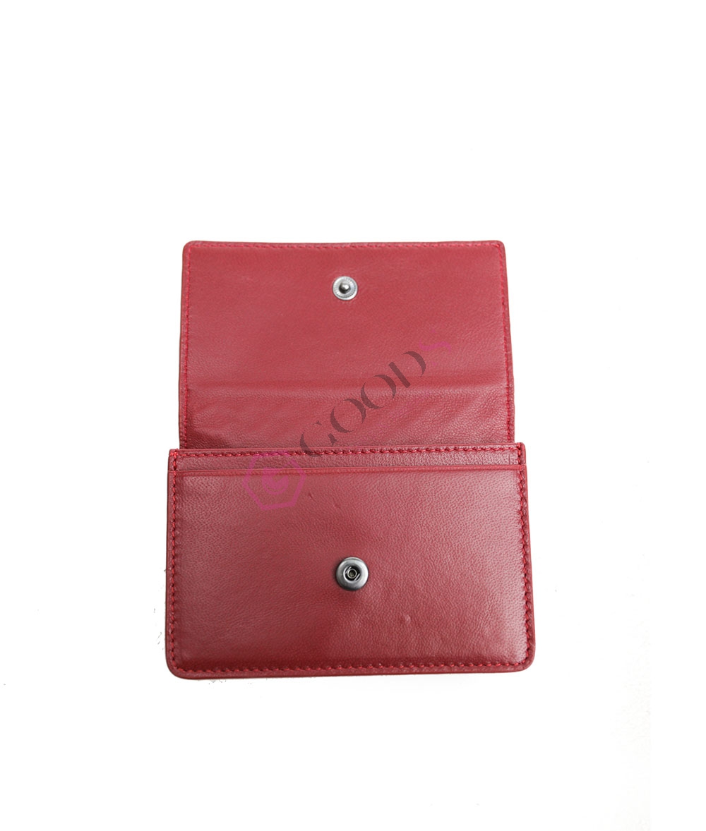 Covered Female Credit Card Holder