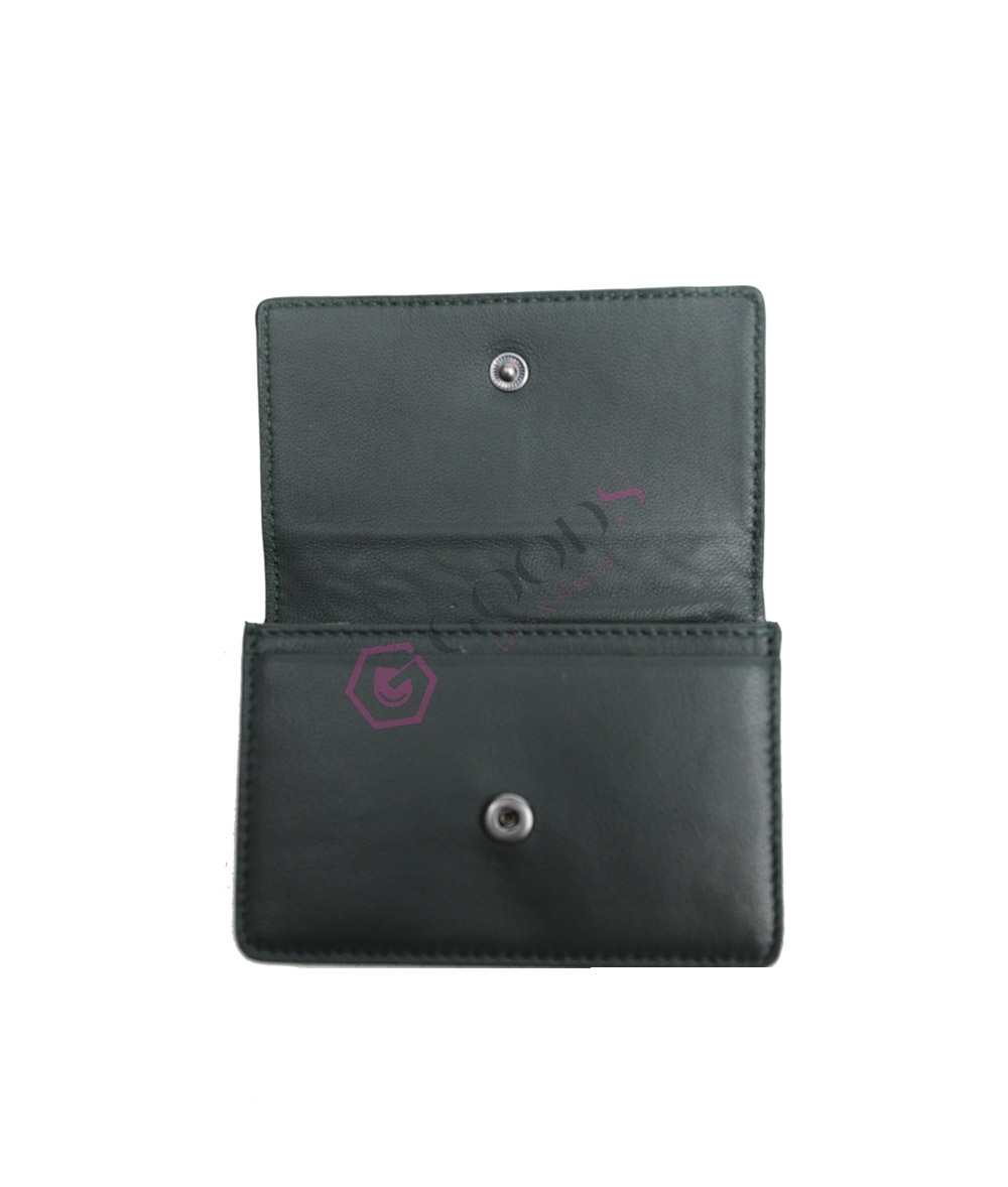 Covered Female Credit Card Holder