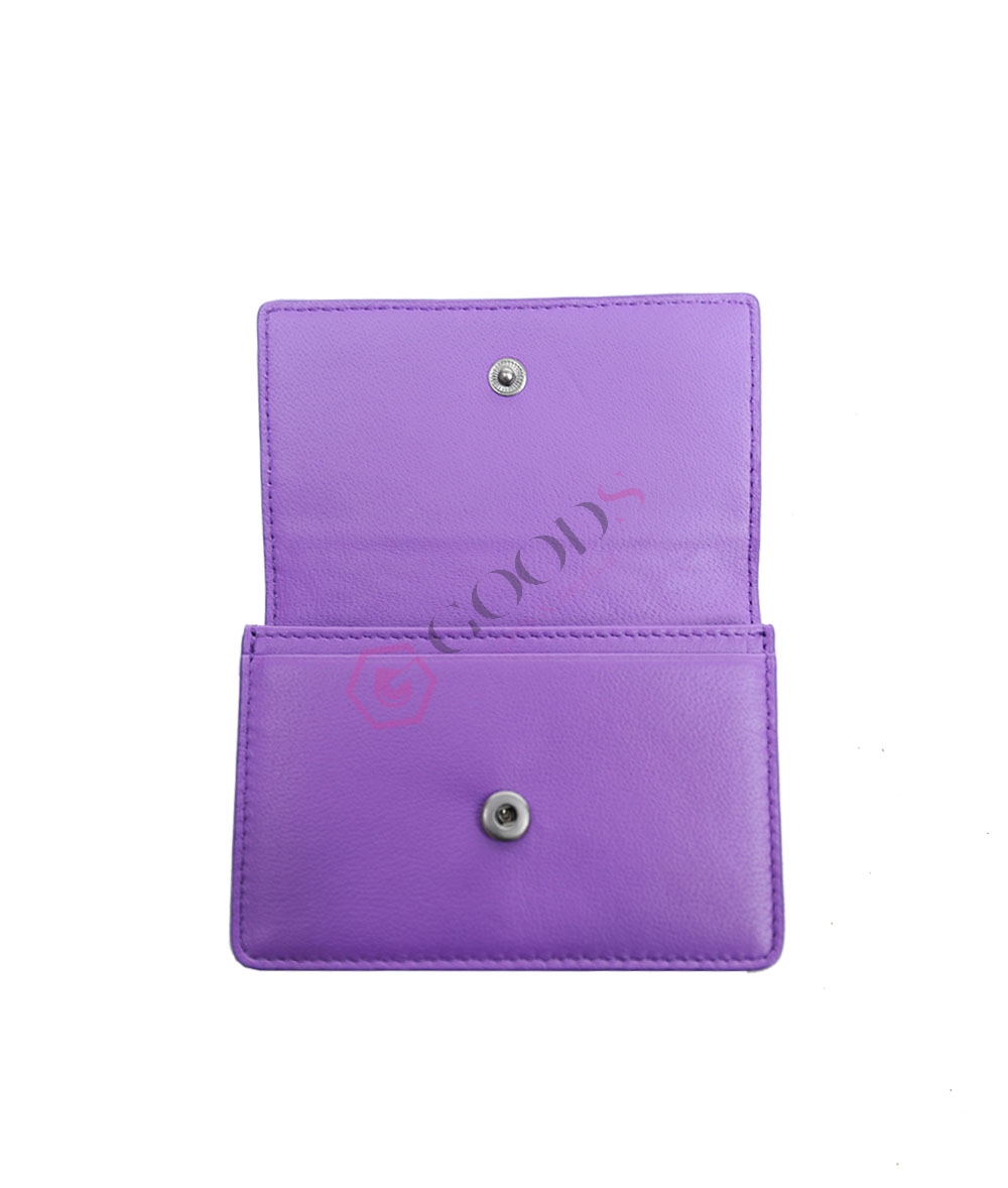 Covered Female Credit Card Holder