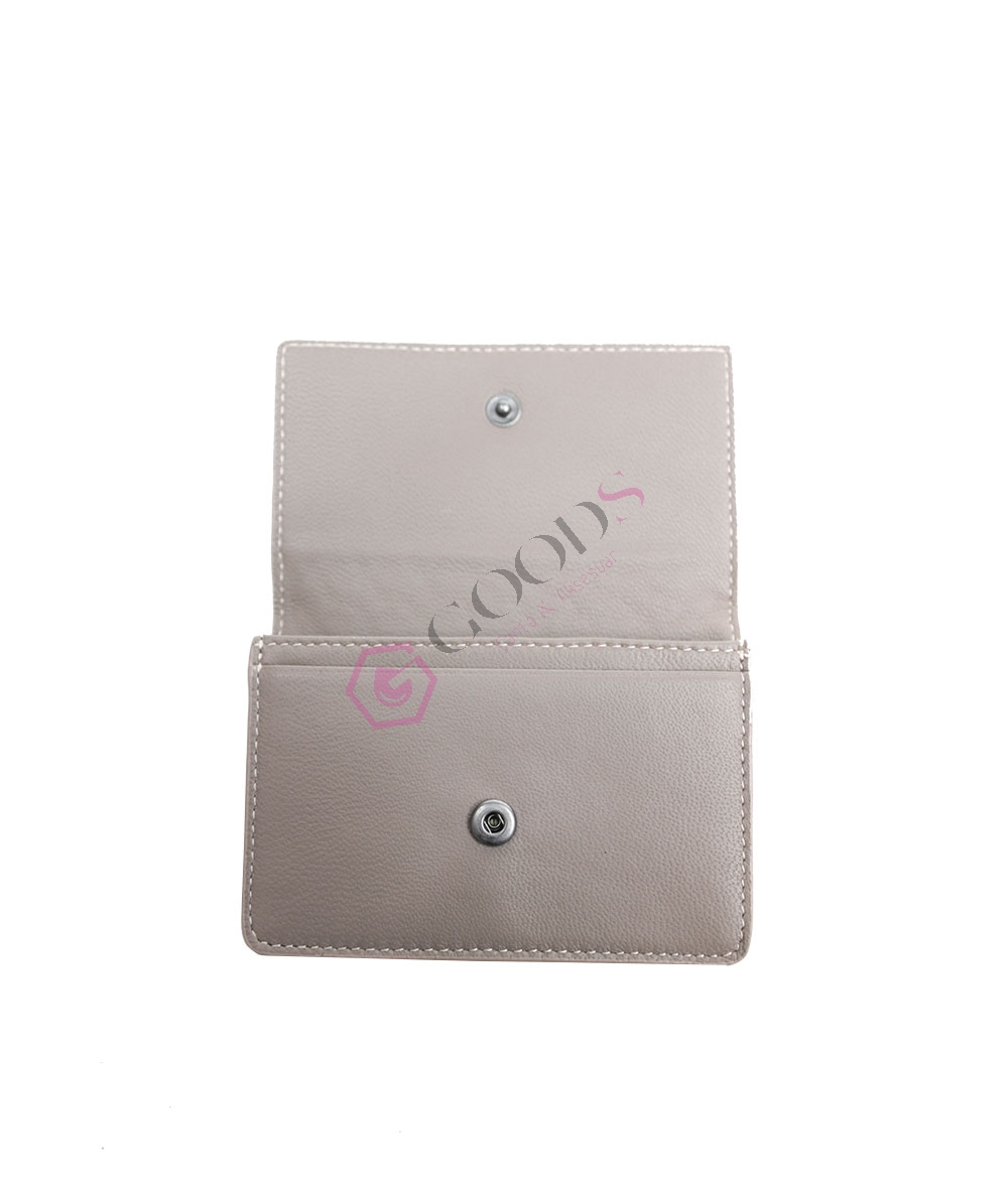 Covered Female Credit Card Holder