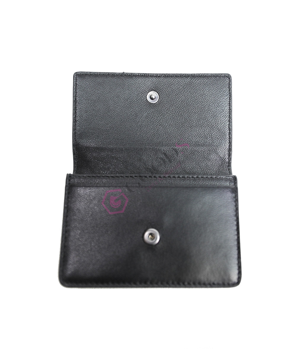 Covered Female Credit Card Holder