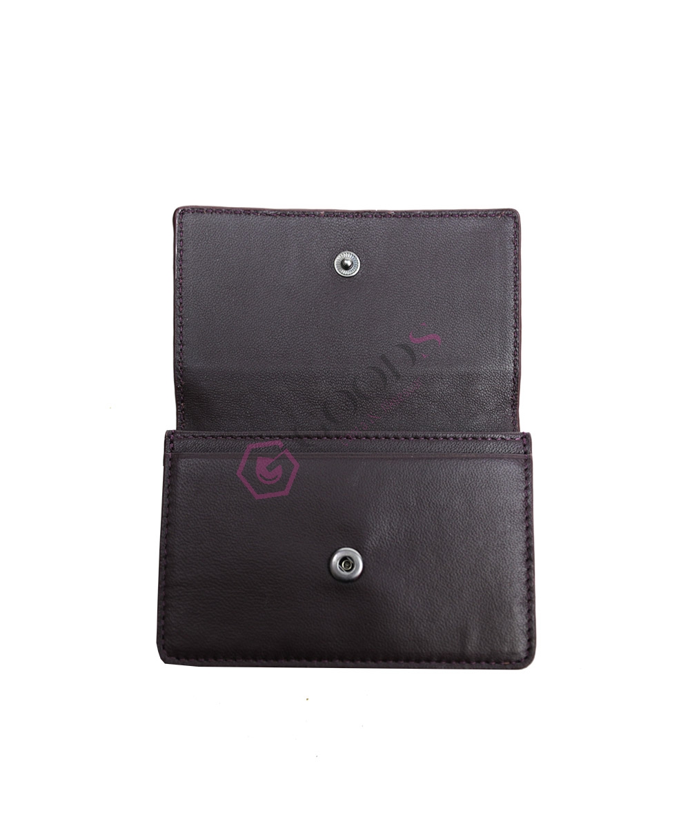 Covered Female Credit Card Holder