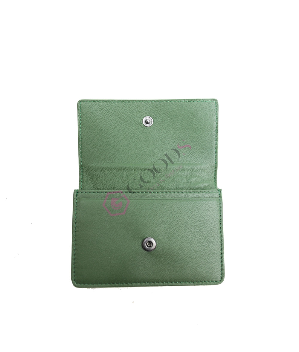 Covered Female Credit Card Holder