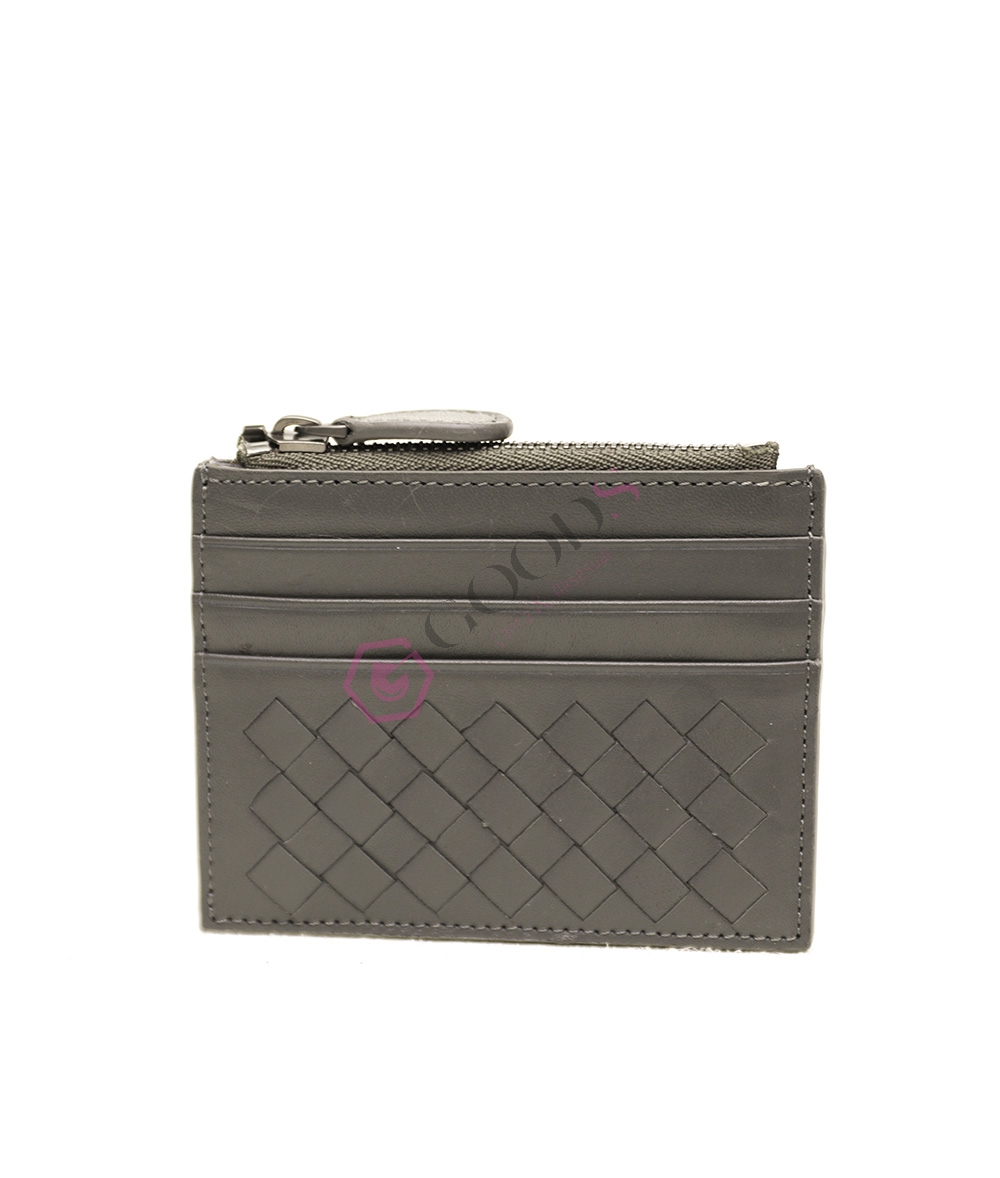 Classic Zippered Male Credit Card Holder