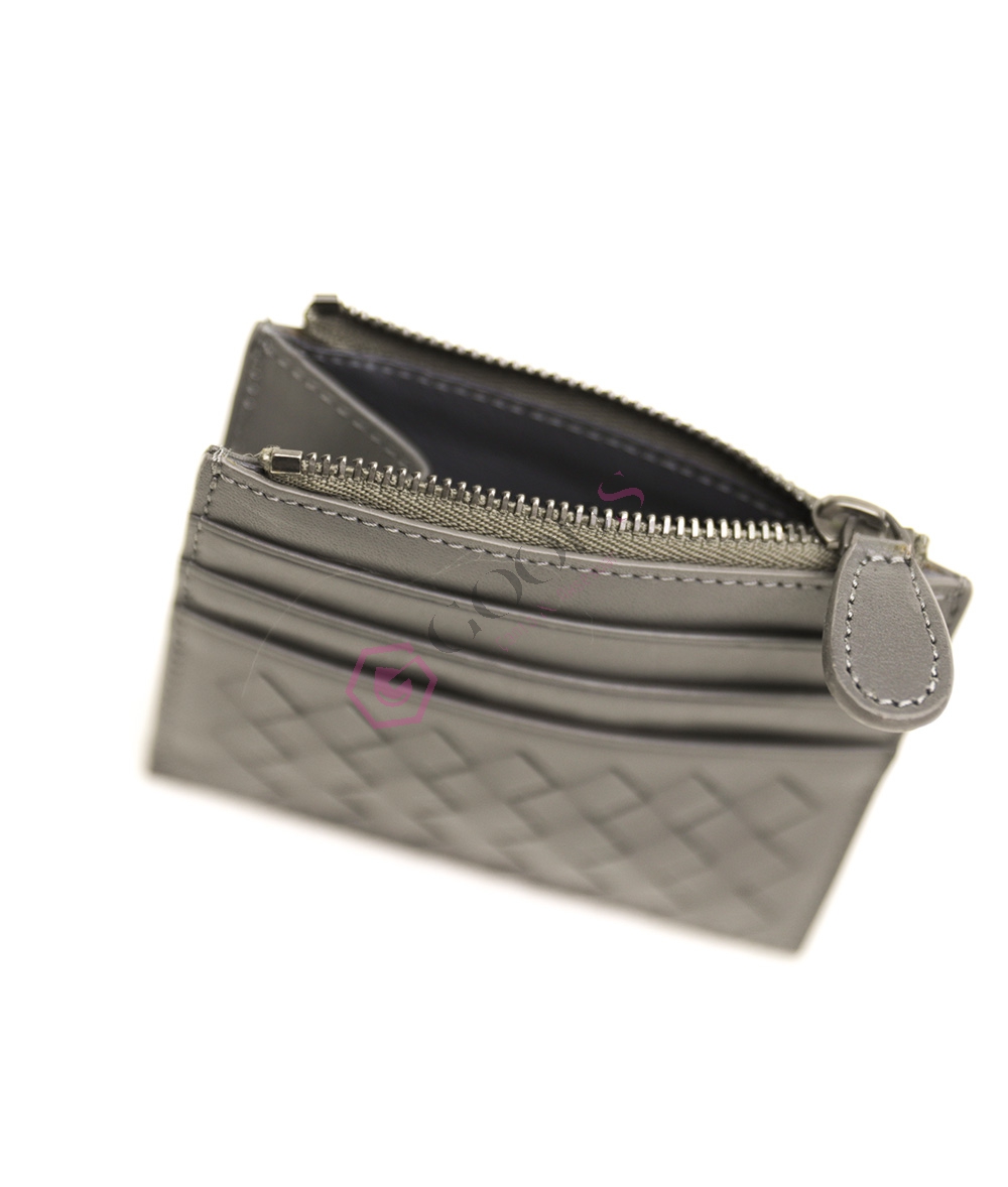 Classic Zippered Male Credit Card Holder