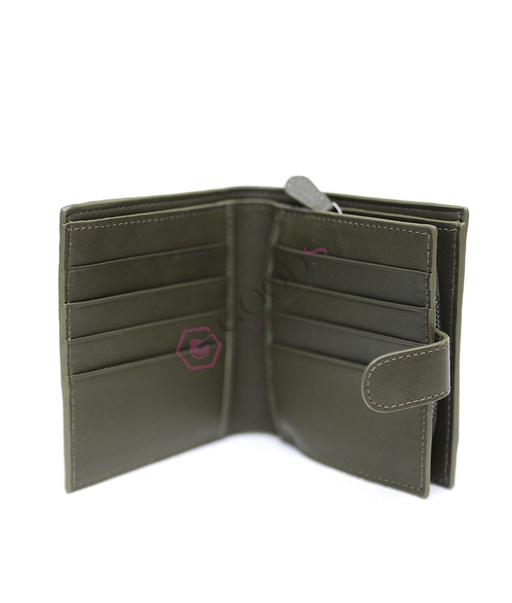 Snap Fastener Small Women’s Wallet