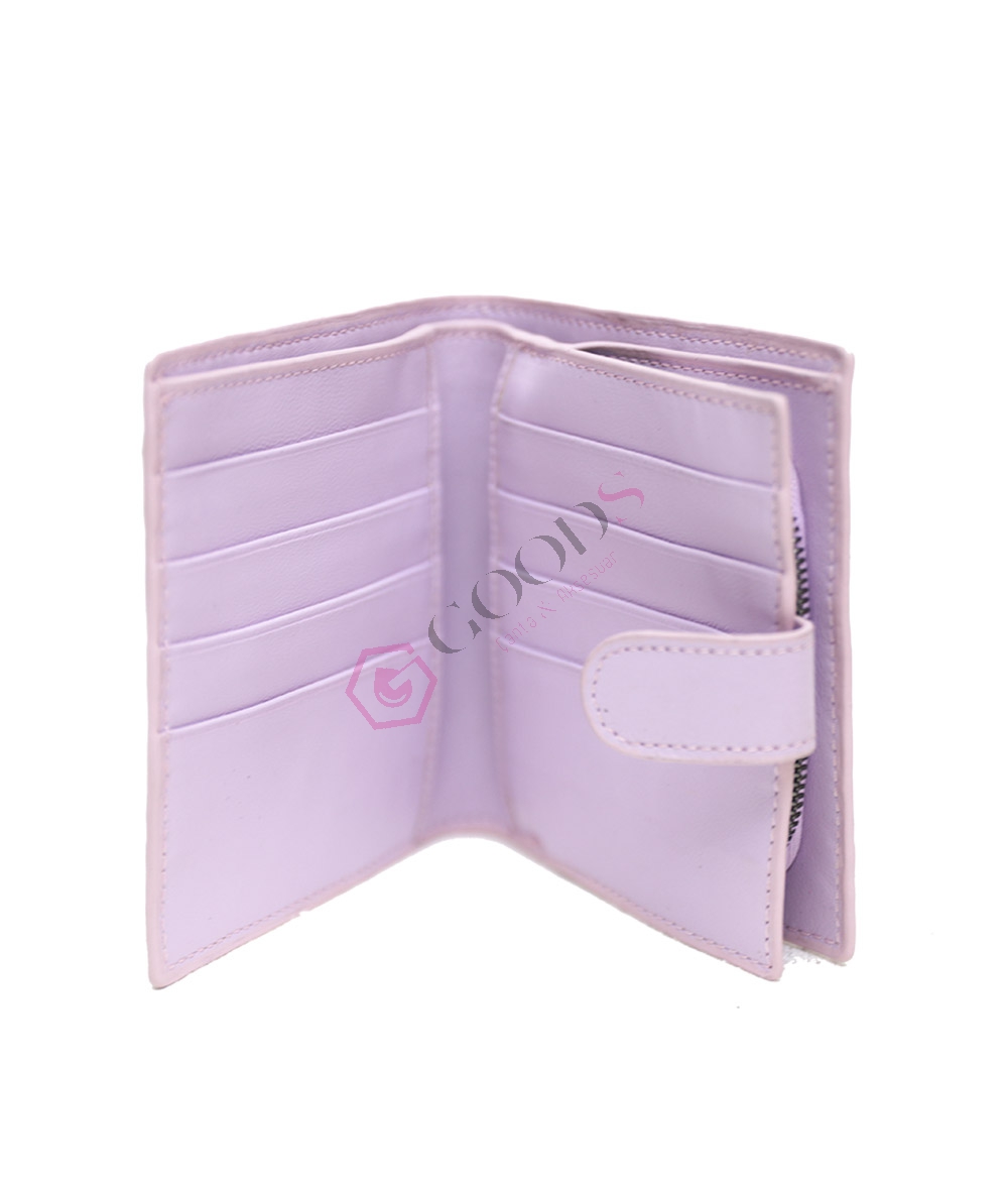 Snap Fastener Small Women’s Wallet