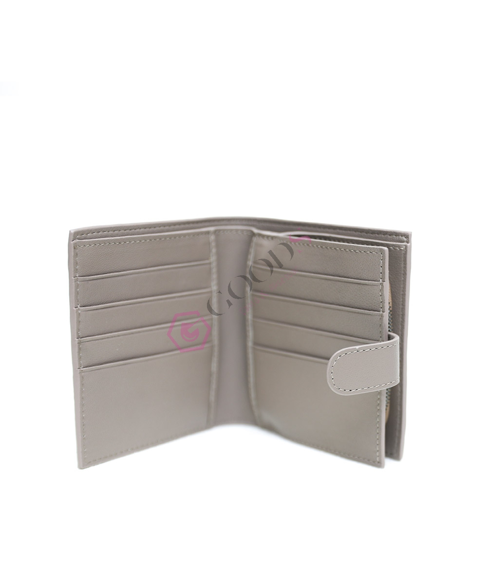 Snap Fastener Small Women’s Wallet