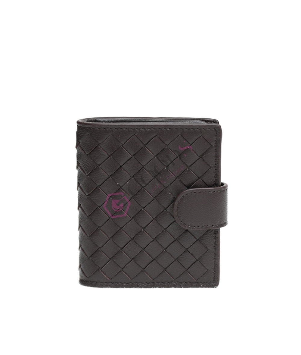 Snap Fastener Mini Female Wallet