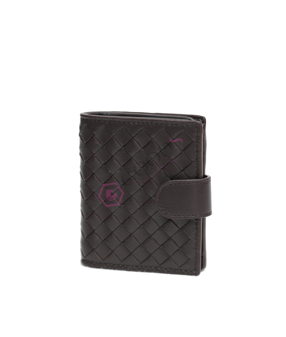 Snap Fastener Mini Female Wallet