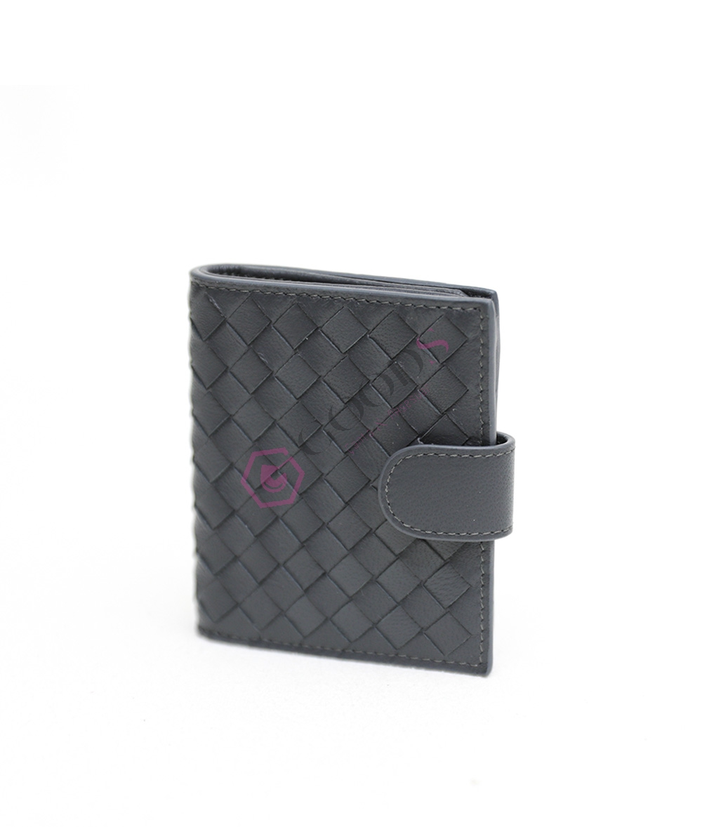 Snap Fastener Mini Female Wallet