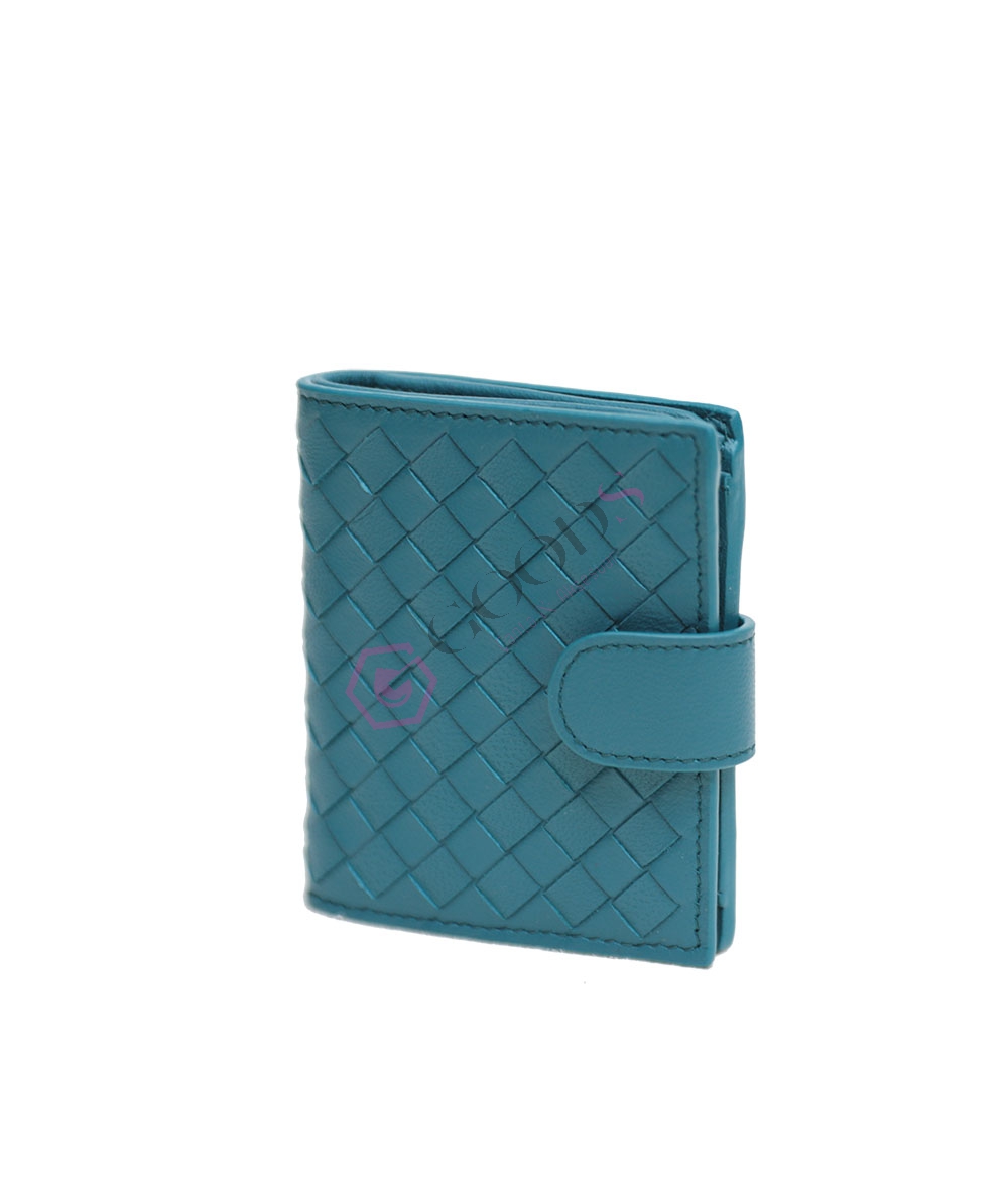 Snap Fastener Mini Female Wallet