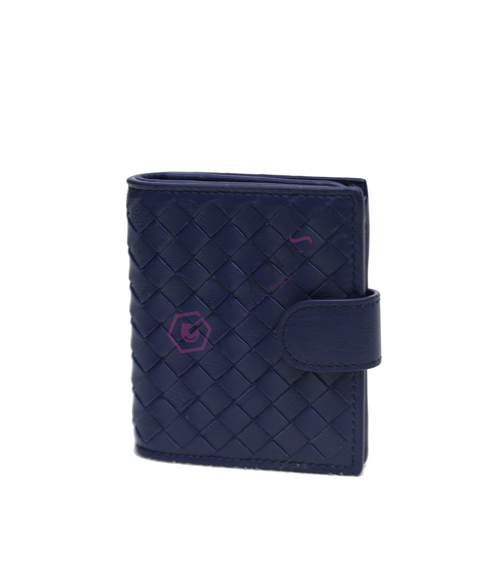 Snap Fastener Mini Female Wallet