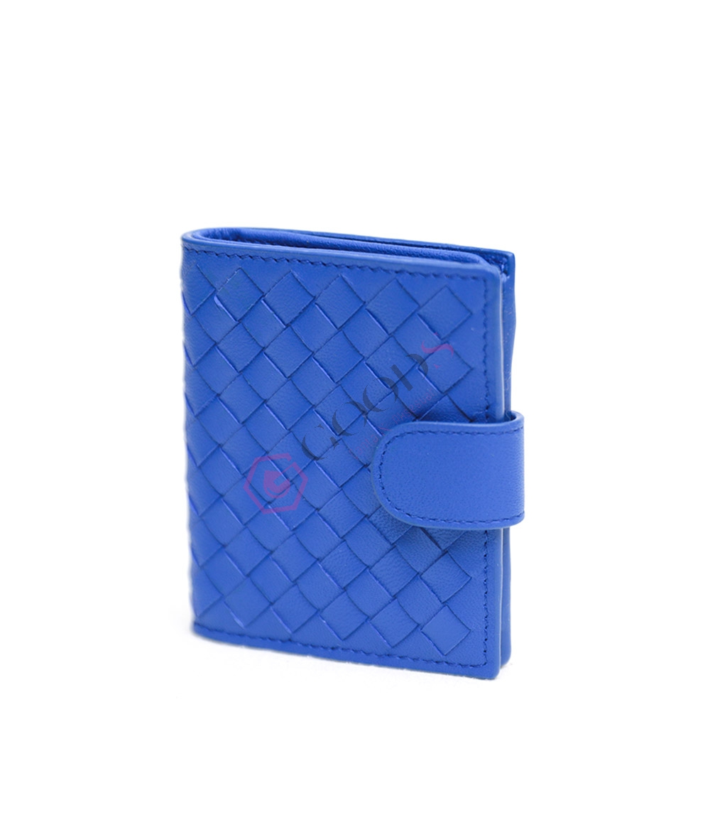 Snap Fastener Mini Female Wallet