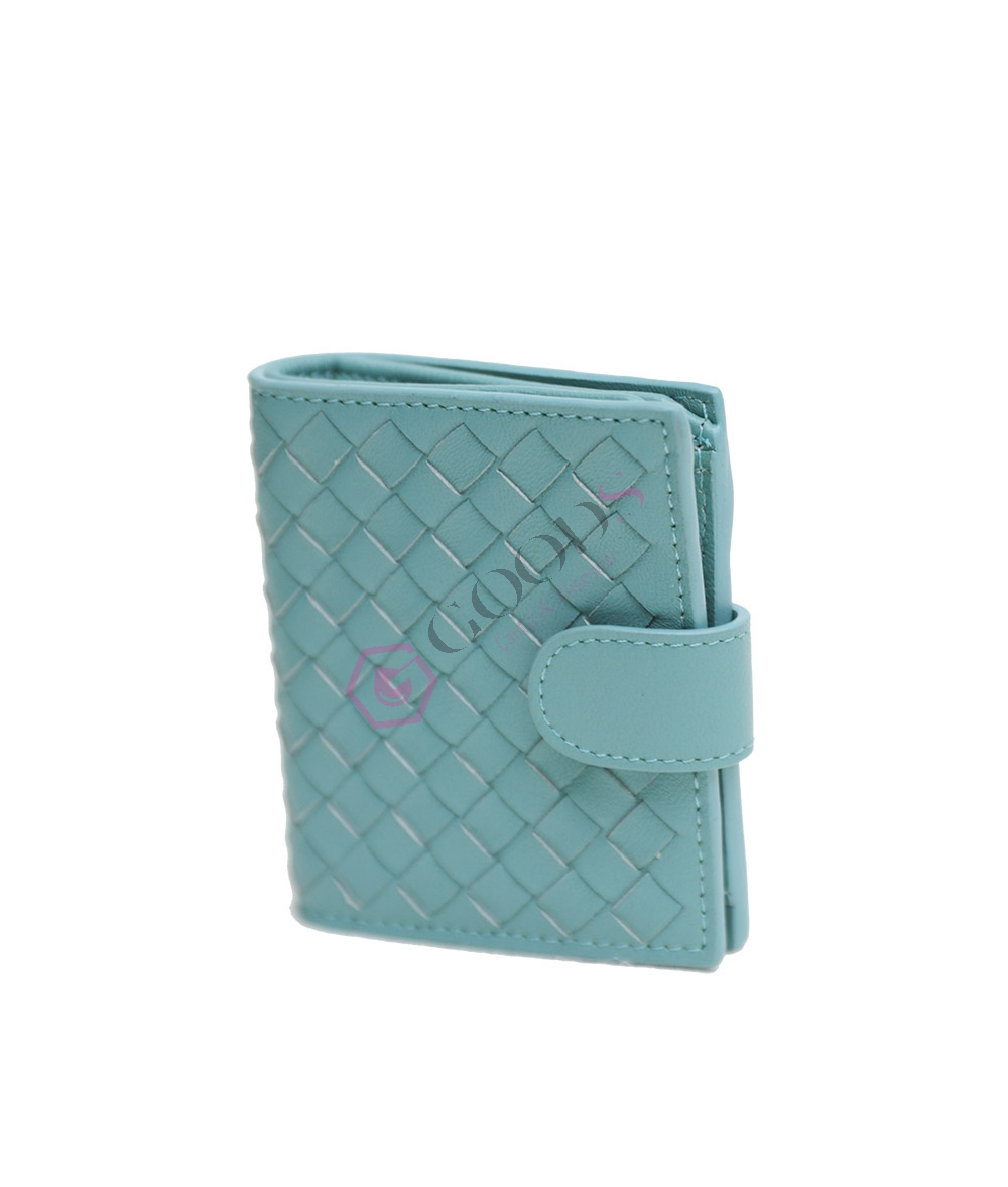 Snap Fastener Mini Female Wallet