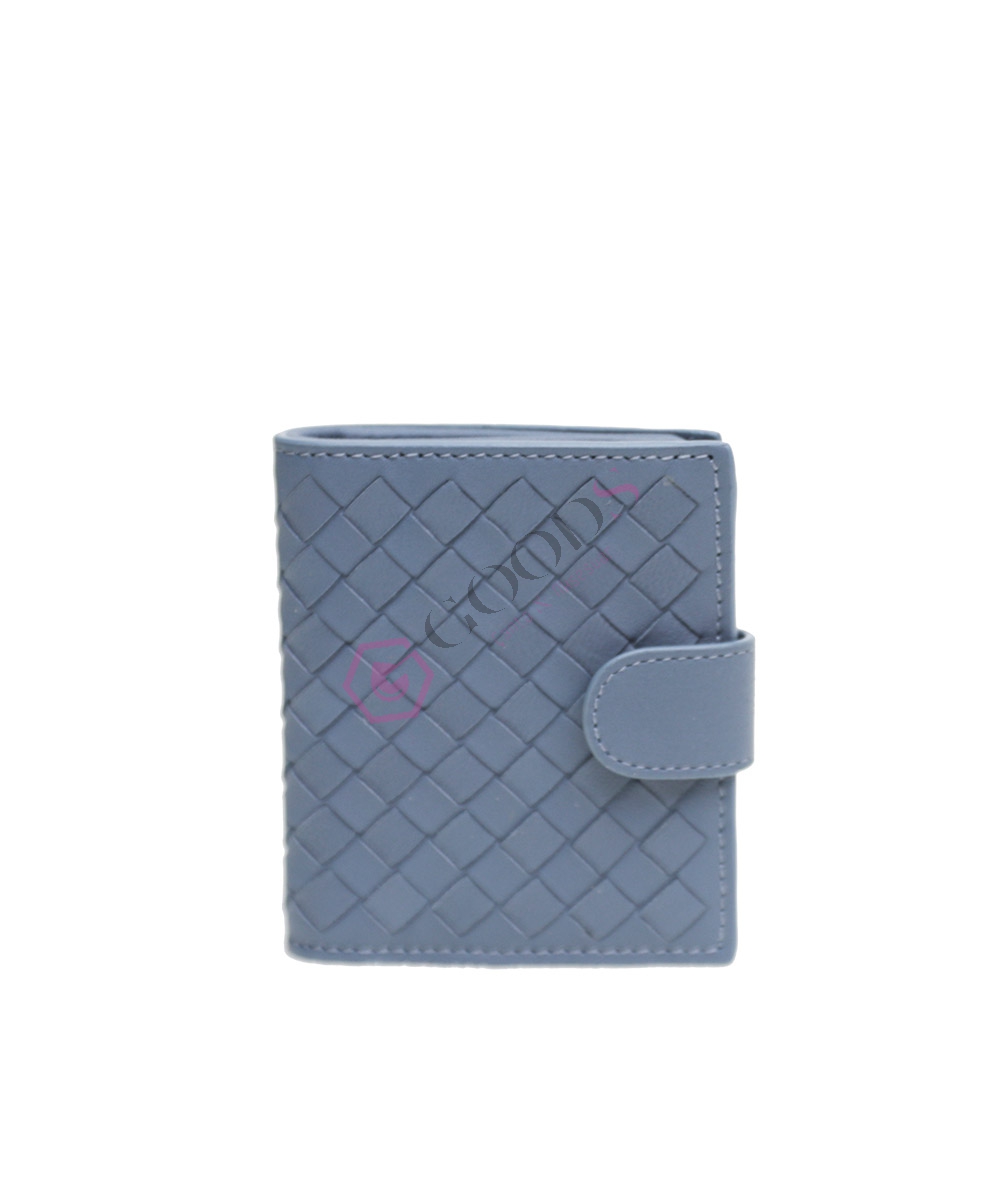 Snap Fastener Mini Female Wallet