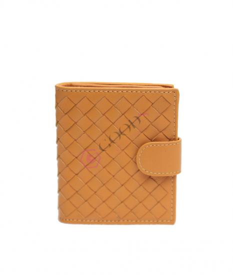 Snap Fastener Mini Female Wallet