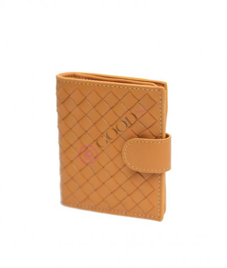 Snap Fastener Mini Female Wallet