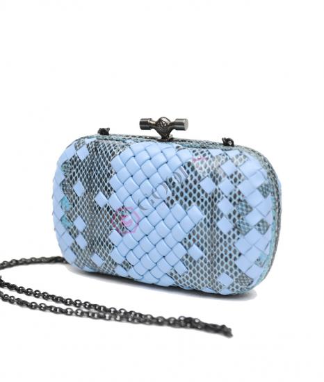 Snake Chain Knot Clutch