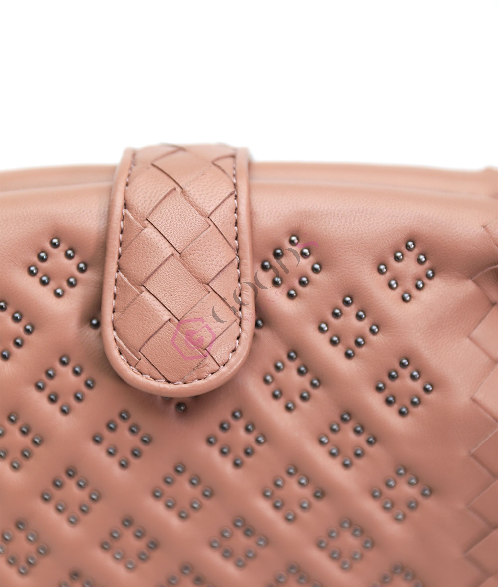 Lauren studded clutch