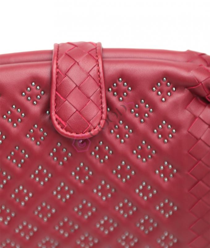 Lauren studded clutch