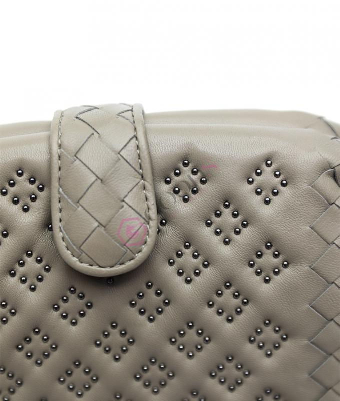 Lauren studded clutch