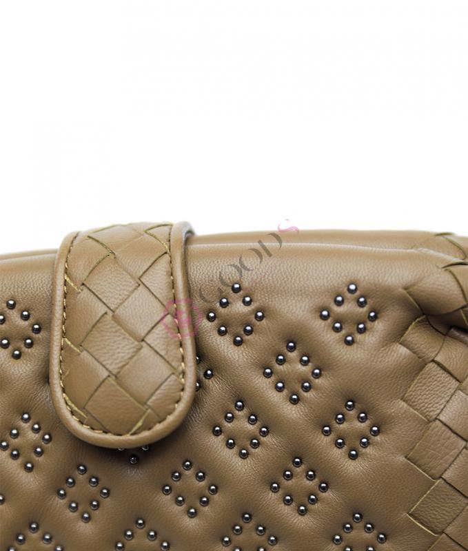 Lauren studded clutch